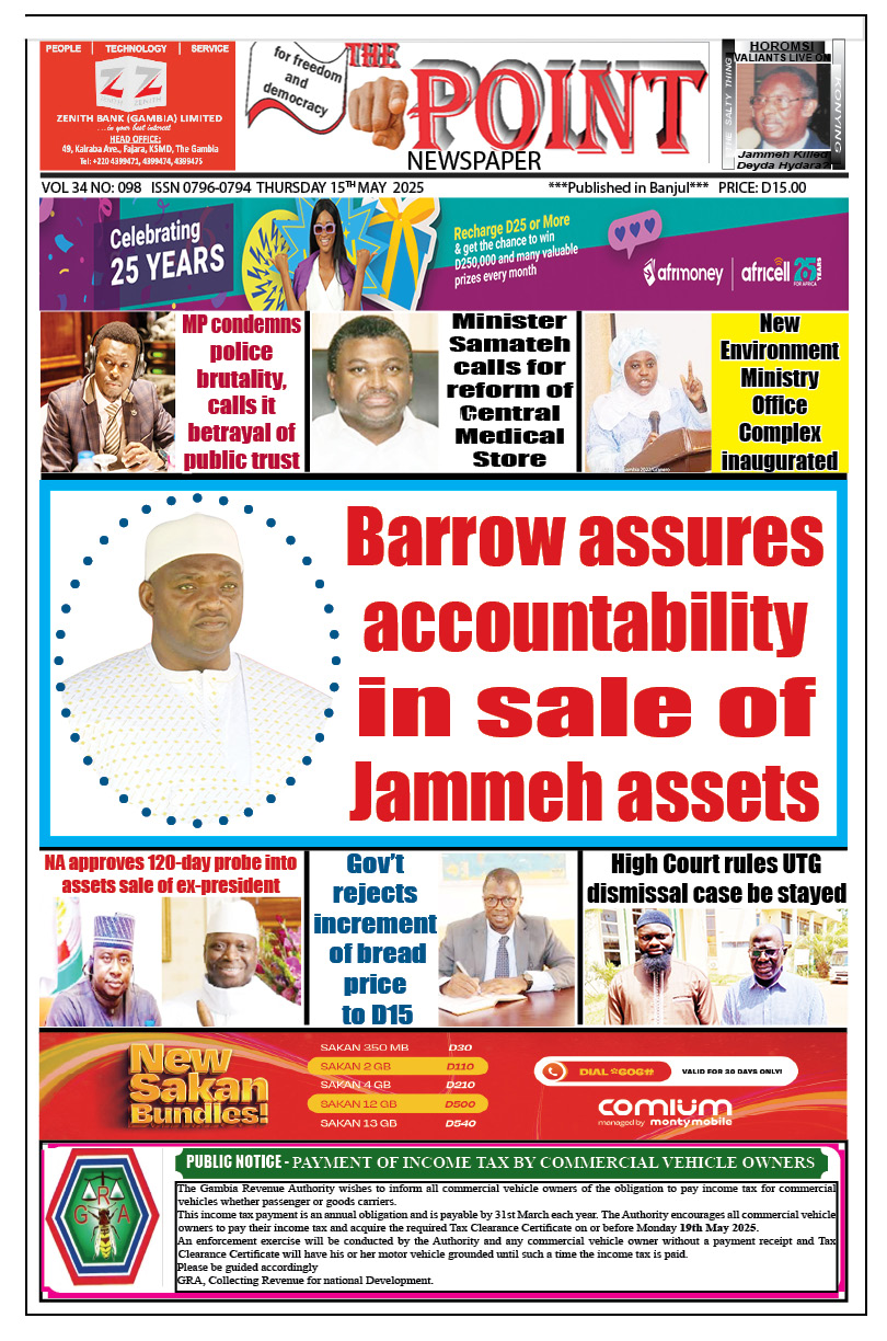 The Point Newspaper 15/05/2025