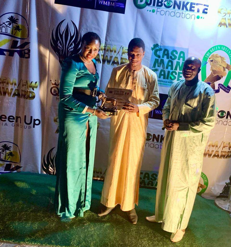 Tijan Jaiteh receives Sports Ambassador Award
