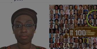 Hon. Touma Njai in 100 most reputable Africans