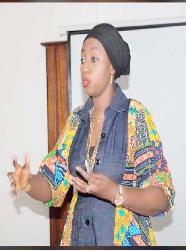 Taking That Bold Step: Touma Njie says she will go for the leadership of PPP