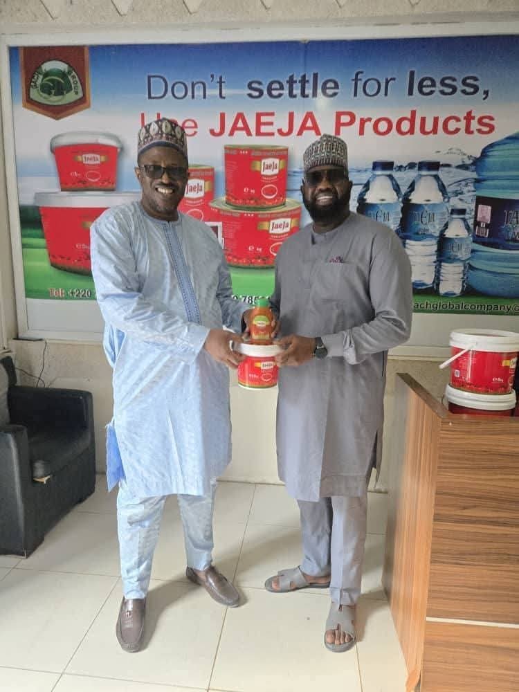 Trade Minister hails Dr Jawara’s vision during tour of Jaeja Tomato Factory