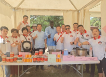 China Medical Team Showcases Traditional Chinese Food Therapy at West African Food Festival