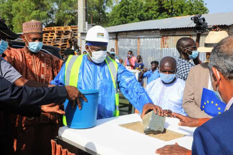 Trans Gambia corridor strengthening pavement project, others launched