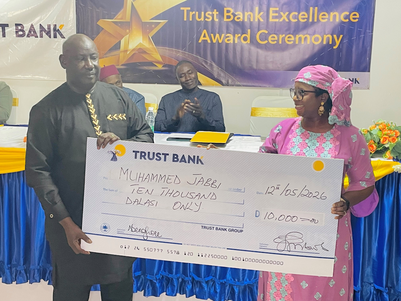 Trust Bank awards top ten GABECE performers at Excellence in Millennium Award