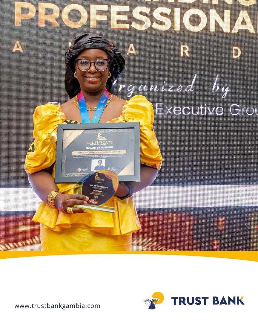 Trust Bank MD bags most outstanding banking professional in subregion 