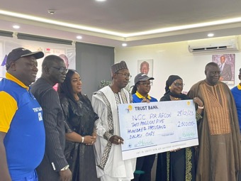 Trust Bank donates D2.5M for Scorpions’ road to AFCON