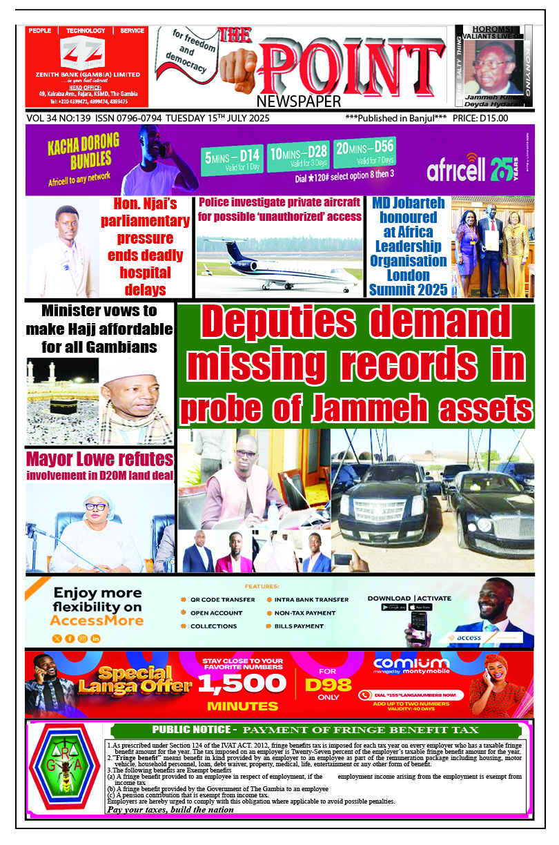 The Point Newspaper 15/07/2025