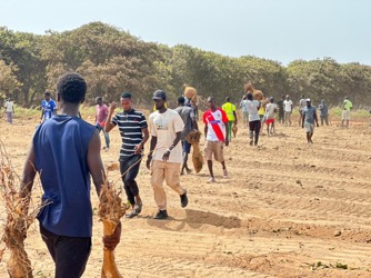 Tujereng Sports Committee takes mammoth step to develop football field