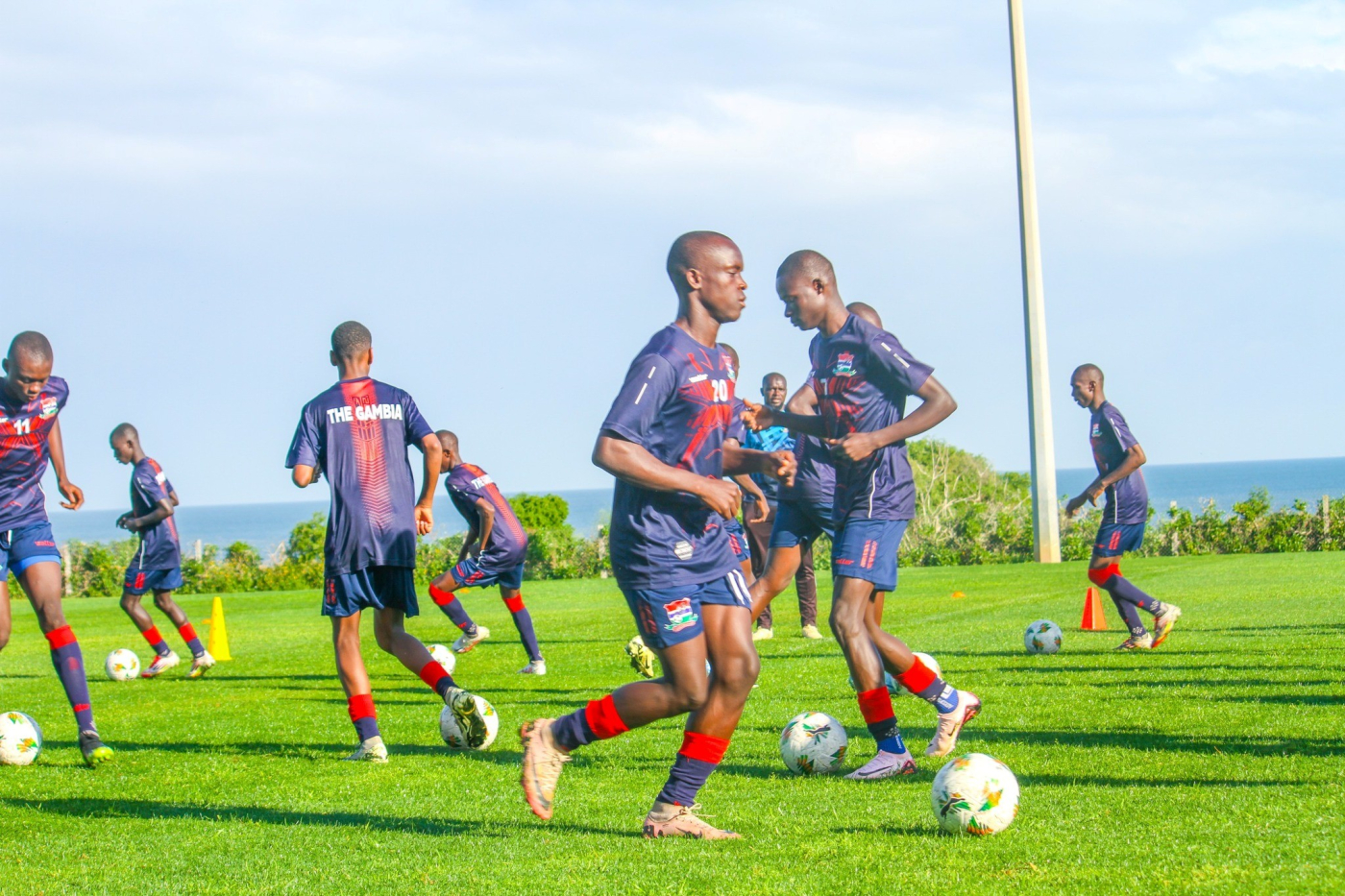 Gambia U-17 team return to training ahead of Somalia clash after slipping to Senegal