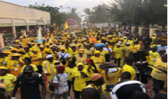 Darboe says   politics should not divide Gambians