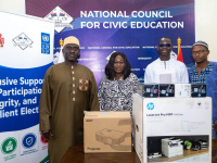 UNDP boosts NCCE with equipment to power civic education