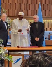 Gambia submits two ratified UNESCO Conventions in Paris