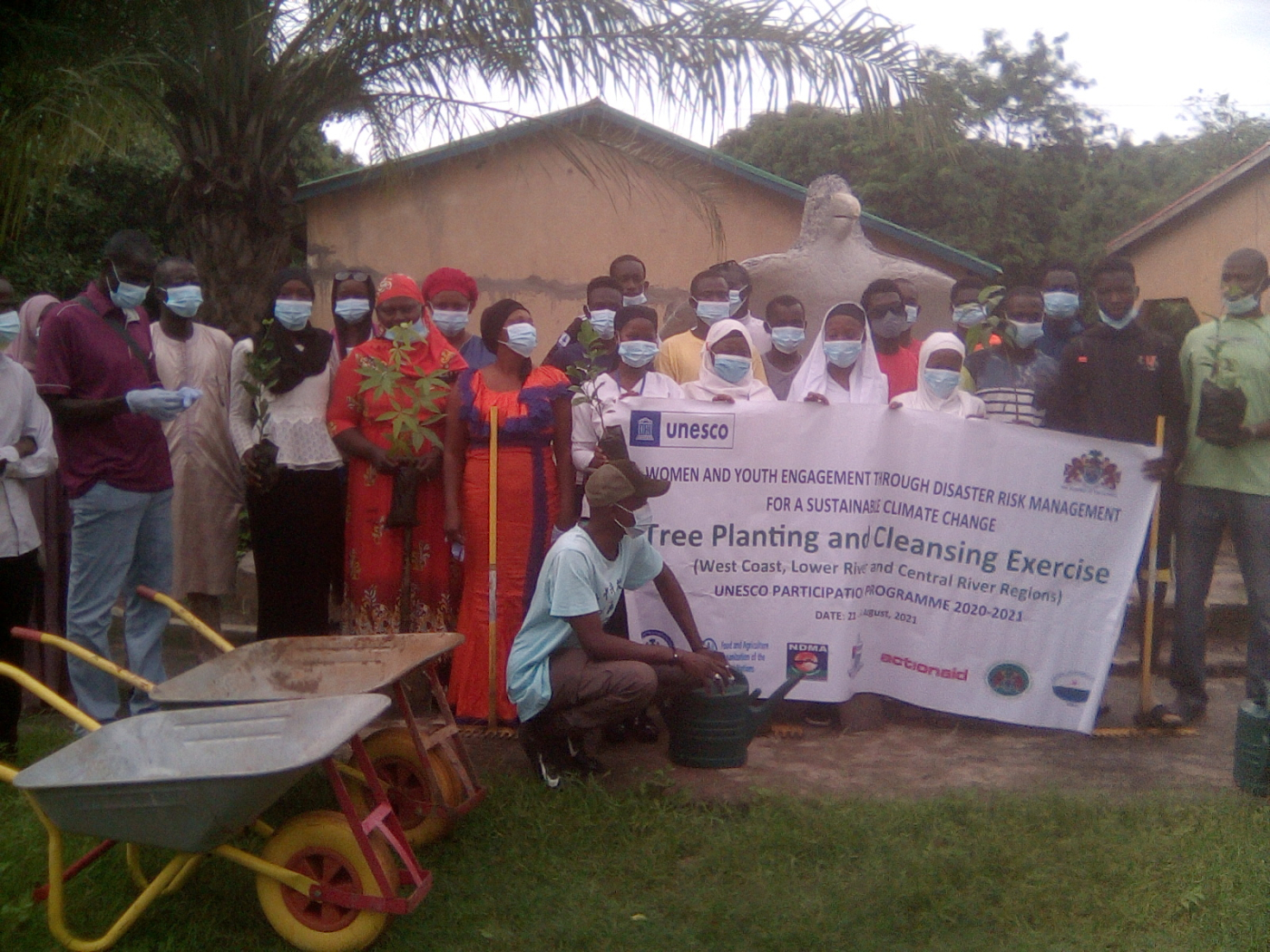 UNESCO plants 200 trees in 4 WCR schools
