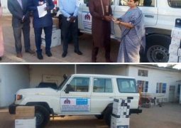 UNICEF Donates New Vehicle