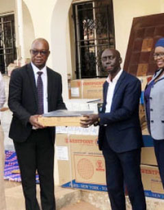 UNODC donates equipment to DLEAG 