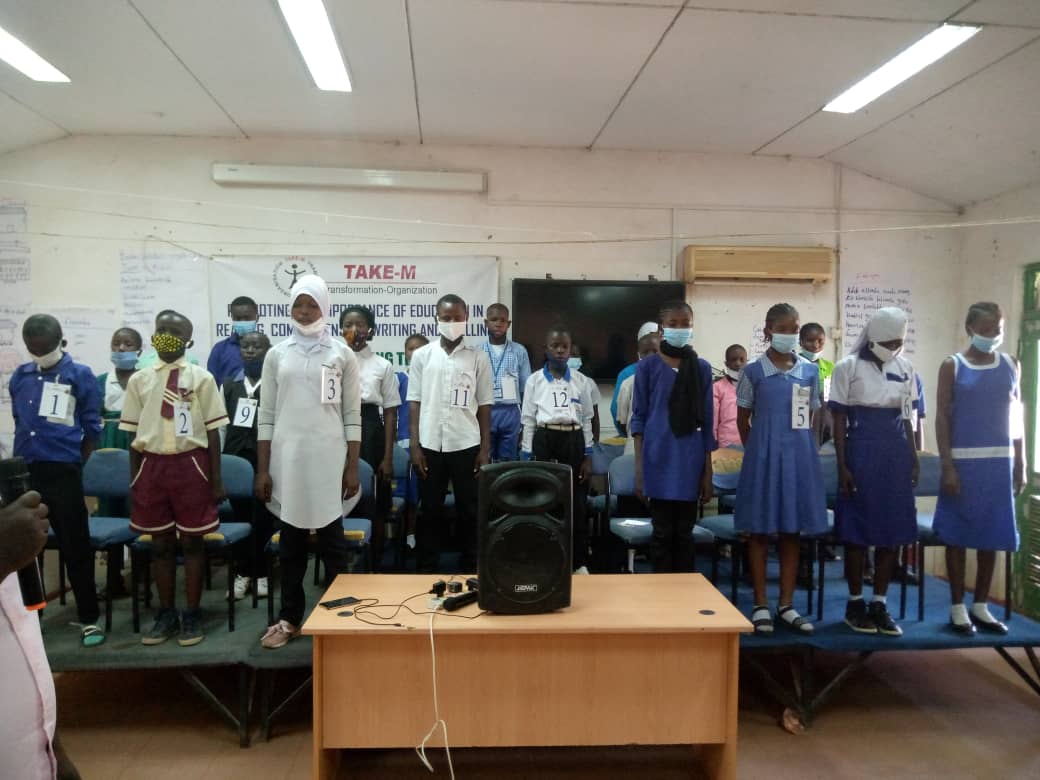 TAKE-M ends URR Spelling Bee contest