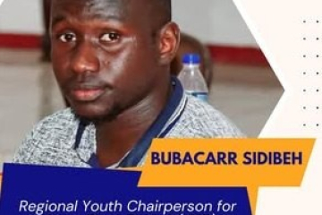 URR Youth Chairperson Sidibeh:  an exemplary youth to behold