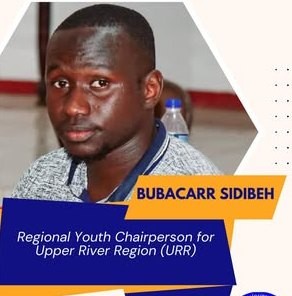 URR Youth Chairperson Sidibeh:  an exemplary youth to behold