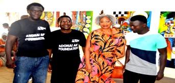 US Ambassador visits 'The Fire Within' exhibition