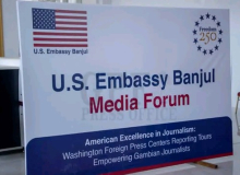 US Embassy forum seeks to champions press freedom for Gambian media