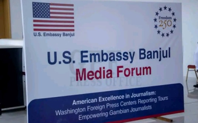 US Embassy forum seeks to champions press freedom for Gambian media