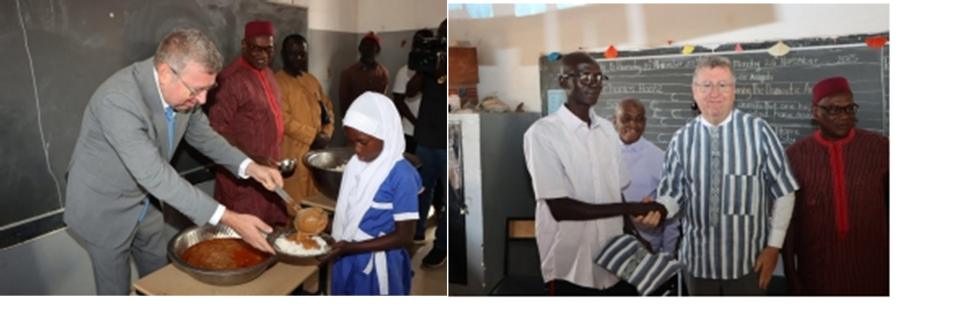 US diplomat lauds food, child nutrition support to Gambian schools