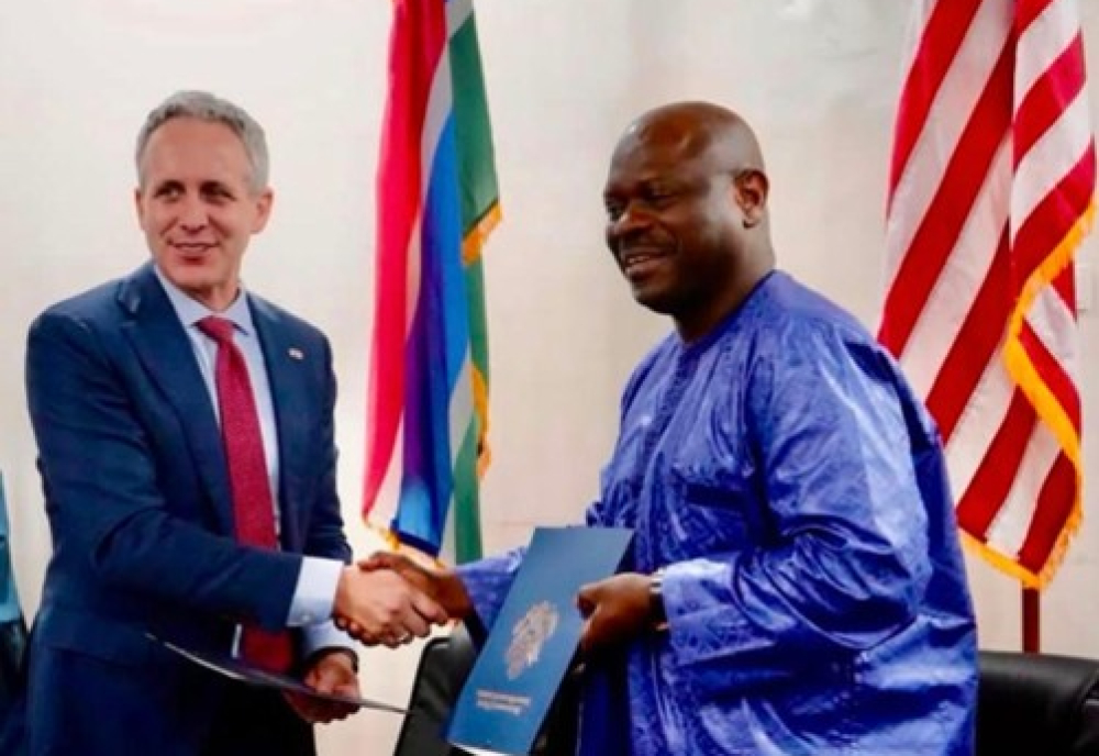 U.S. to transfer D186M ex-president Jammeh forfeited funds to Gambia