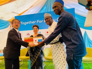 UNICEF hands over US$145,000 worth of nutrition supplies to MoH