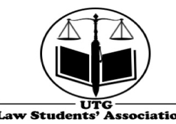 UTG Law Student logo 