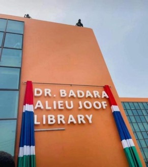 UTG Library named after late VP Dr Alieu Badara Joof
