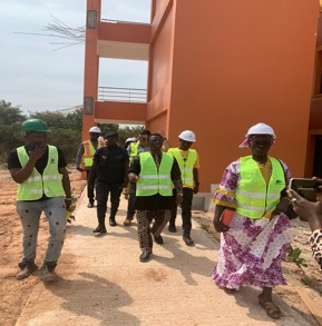  MoHERST launches project site for UTG dormitories construction