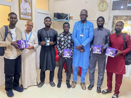 UTG beefs security as Africmed MD donates CCTV cameras