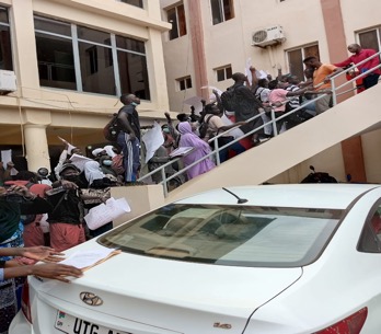 UTG students protest, call for VC’s resignation