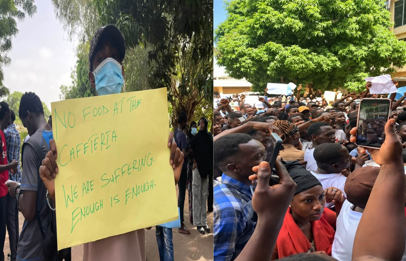 UTG students protested despite gov’t assurances over campus conditions