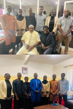 UTGDA pays courtesy call on MoBSE, Office of Presidential Adviser Sabally