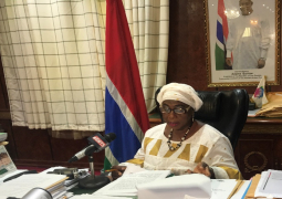 VP Isatou Touray