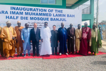VP Jallow inaugurates new Dara at Banjul Half Die
