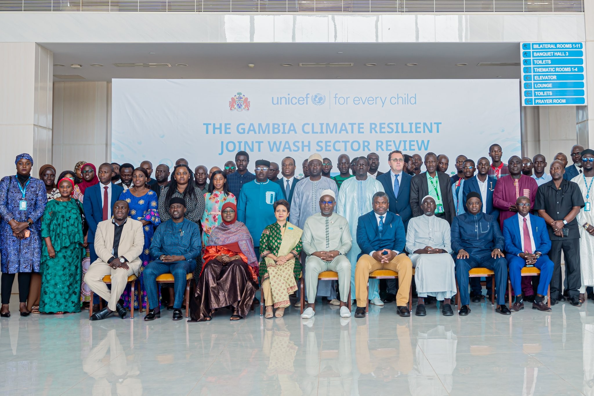 VP Jallow presides over stakeholder Climate Resilient Joint sector review