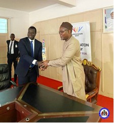 Vice President Jallow receives King's Baton