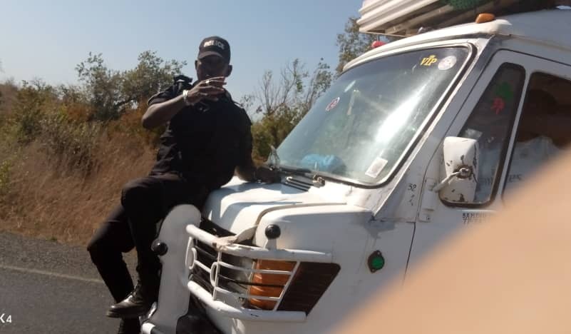 PIU officer leg broken as Senegalese vehicle refuses to stop at checkpoint