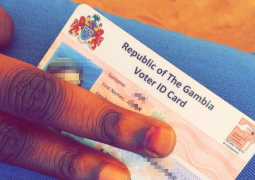 Voters card Gambia