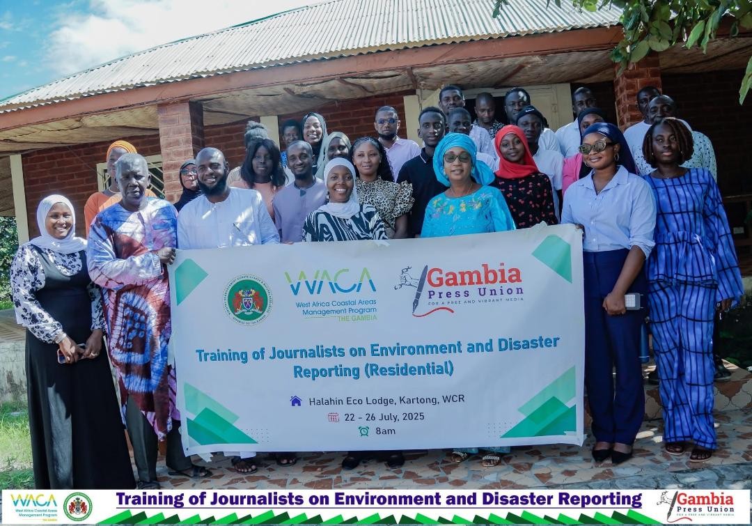 Journalists trained to tackle climate crisis in groundbreaking WACA-GPU initiative
