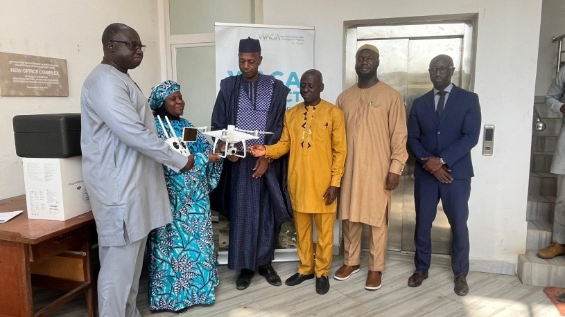 WACA hands over surveillance drones to boost coastal protection, land-use enforcement