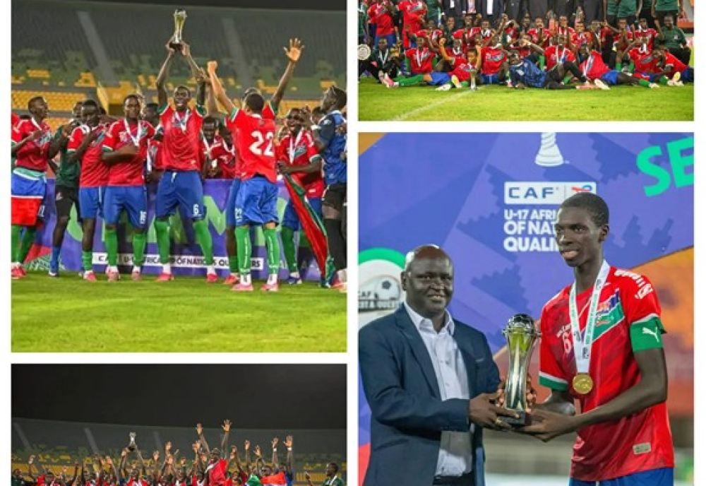 Gambia snatch WAFU A CAF U-17 Africa Cup of Nations trophy