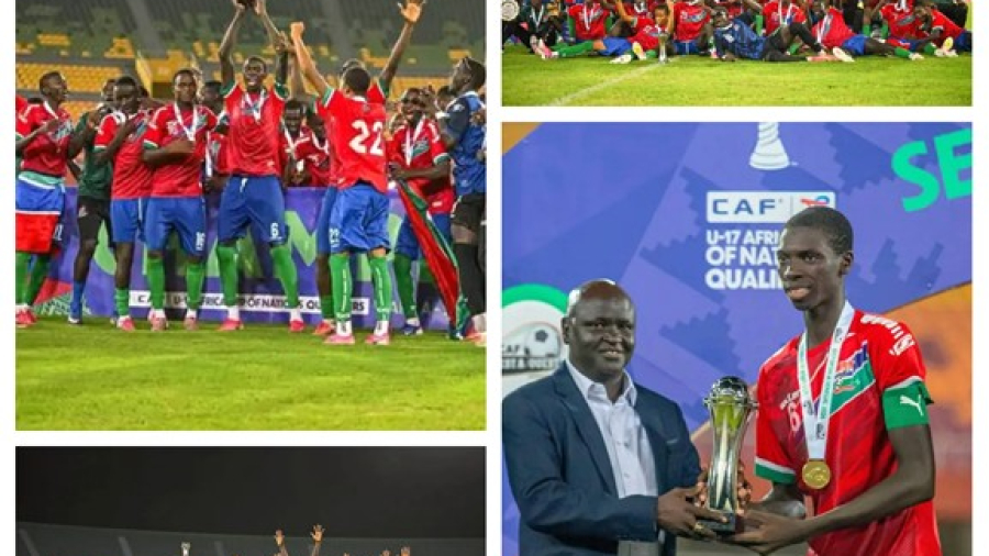 Gambia snatch WAFU A CAF U-17 Africa Cup of Nations trophy