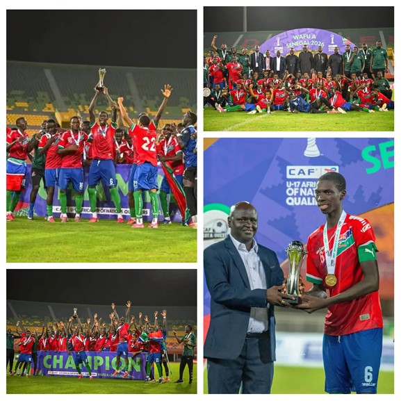 Gambia snatch WAFU A CAF U-17 Africa Cup of Nations trophy