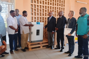 WAHO donates sequencing device to strengthen lab services in Gambia