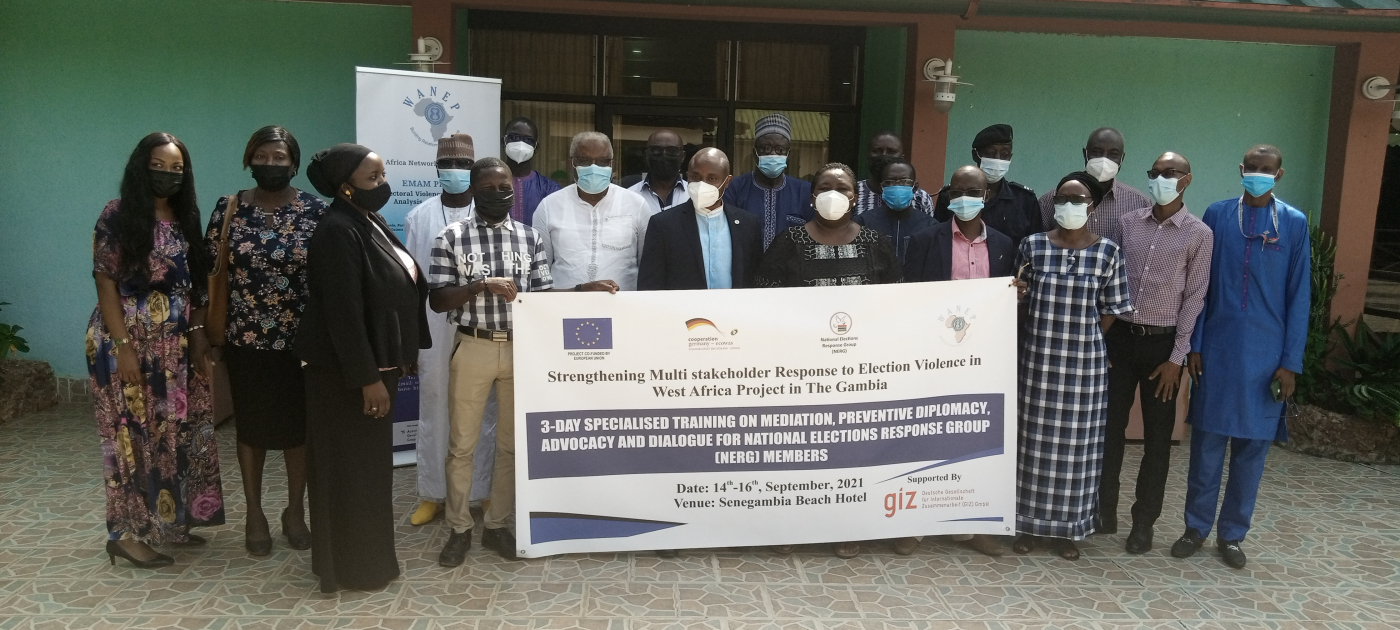 WANEP–Gambia hosts Civil Society training on election disputes