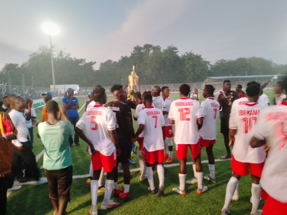 Sanyang, Brikama stretch muscles for WCR zonal curtain raiser
