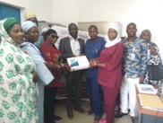 Star GSM, WEPI present ECG machine to Brikama Health Center